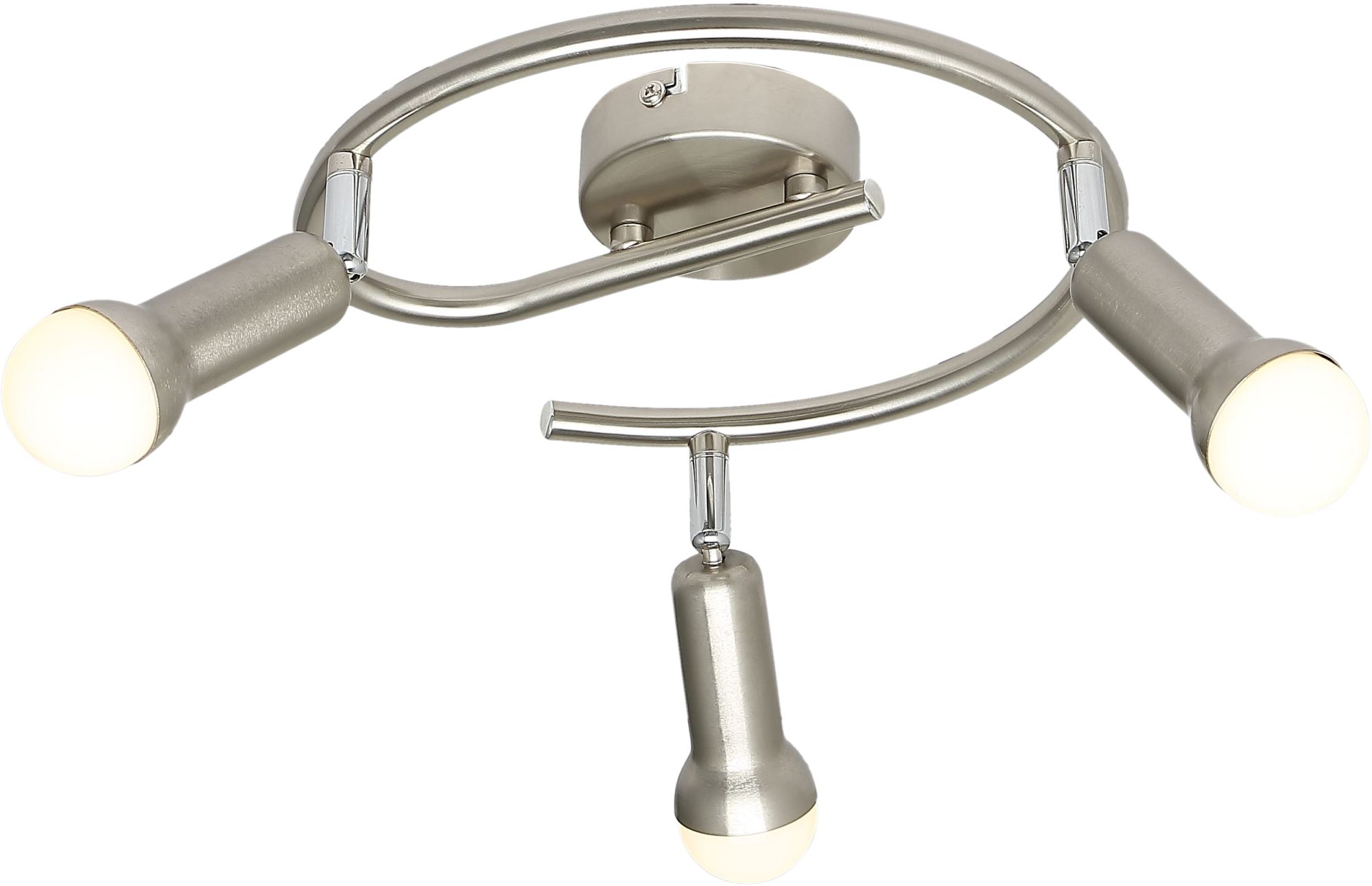 Candellux Arc lampada da soffitto 3x40 W nichel 98-63304