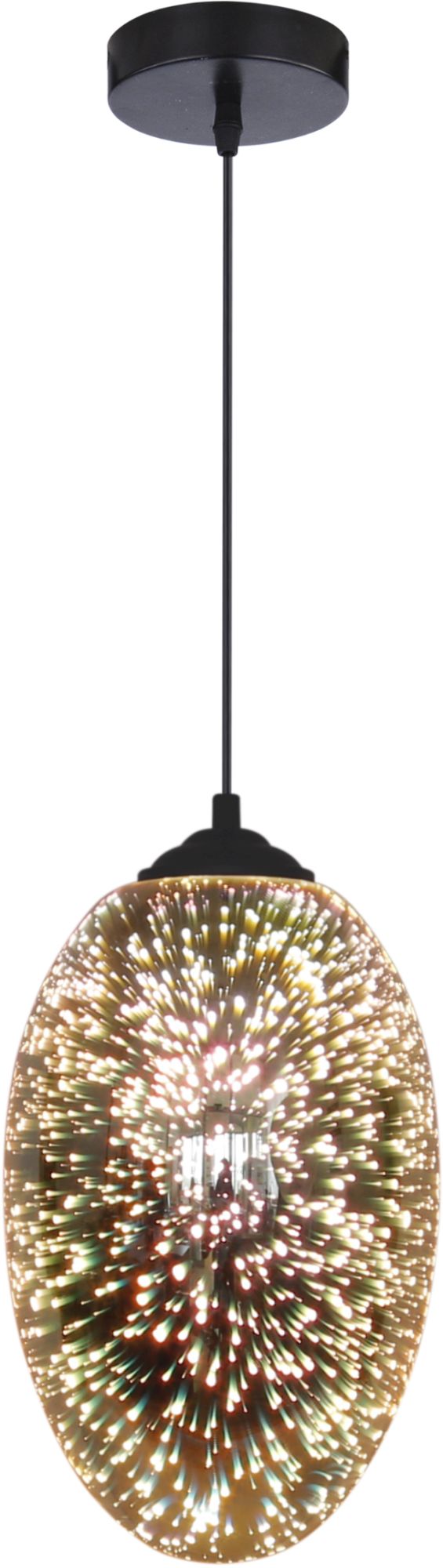 Candellux Galactic lampada sospesa 1x60 W multicolore 31-56122
