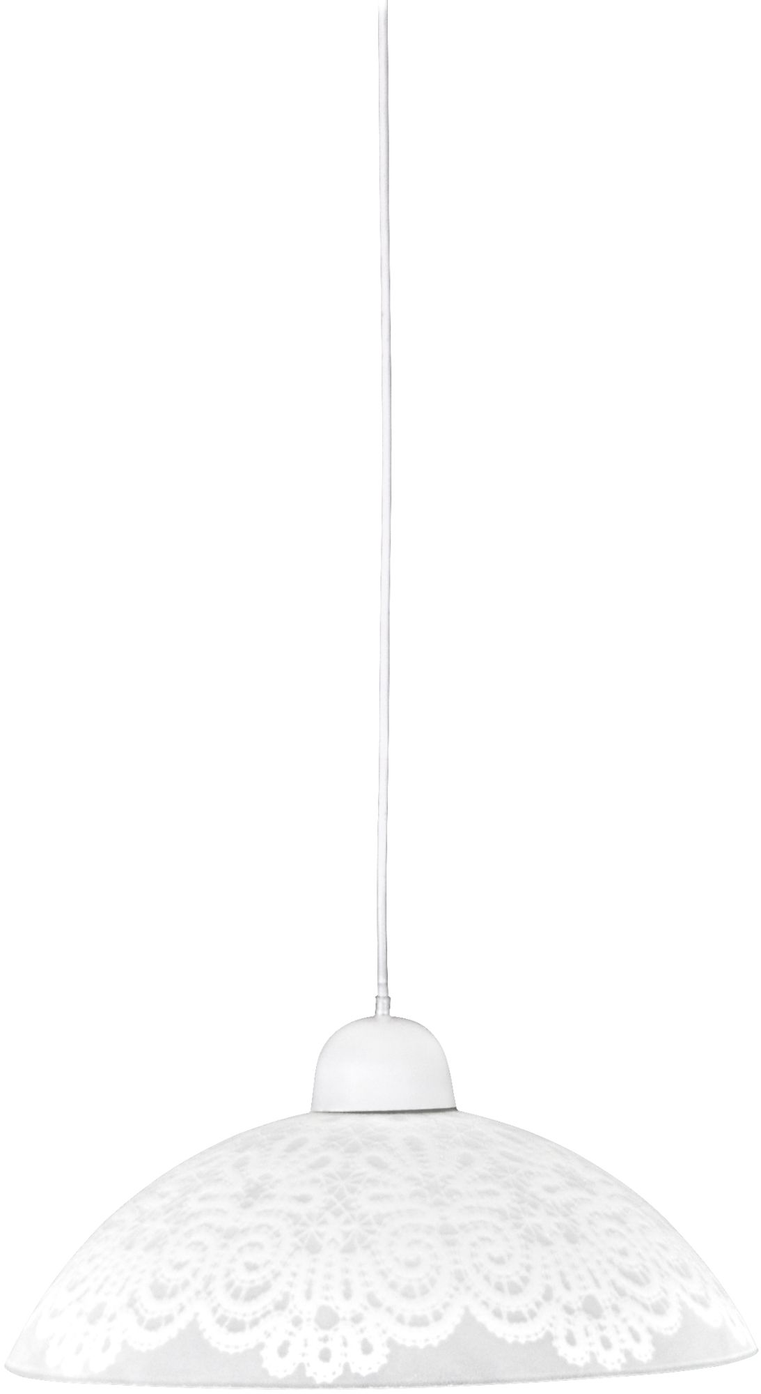 Candellux Bilbao lampada sospesa 1x60 W bianco 31-09302