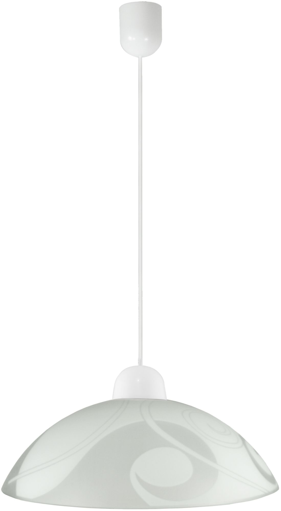Candellux Lakonia lampada sospesa 1x60 W bianco 31-48205