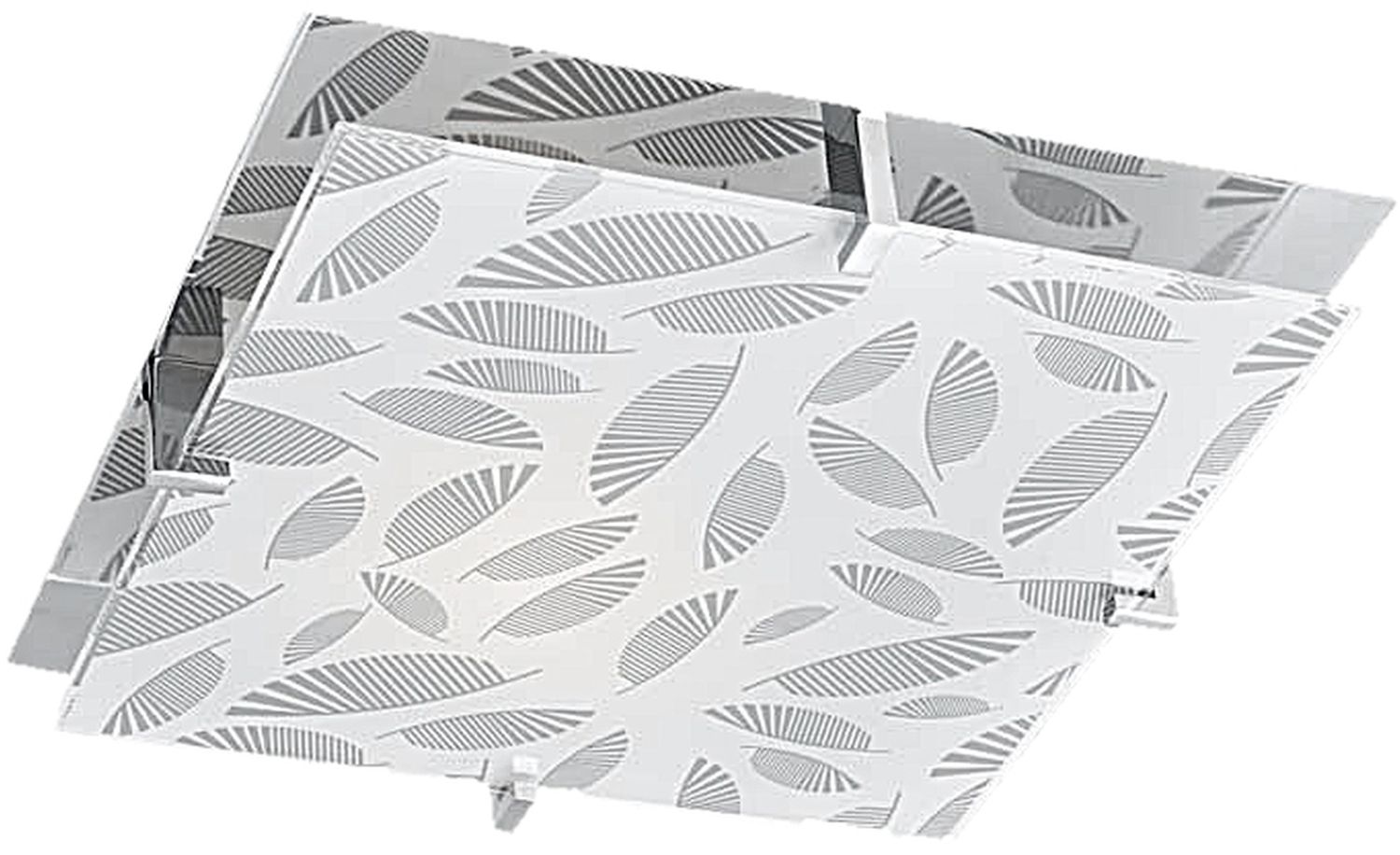 Candellux Fikus plafoniera 2x60 W cromo 10-12821