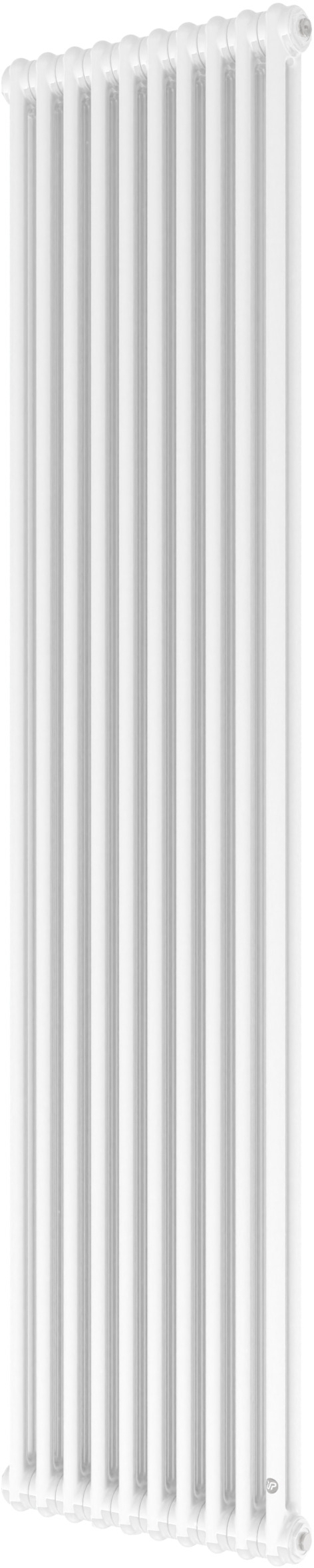Instal Projekt Tubus 2 radiatore per ambienti 199.3x47 cm podłączenie inferiore bianco TUB2-200/10D50