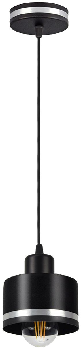 Candellux Wama lampada sospesa 1x40 W nero-cromo 31-00460