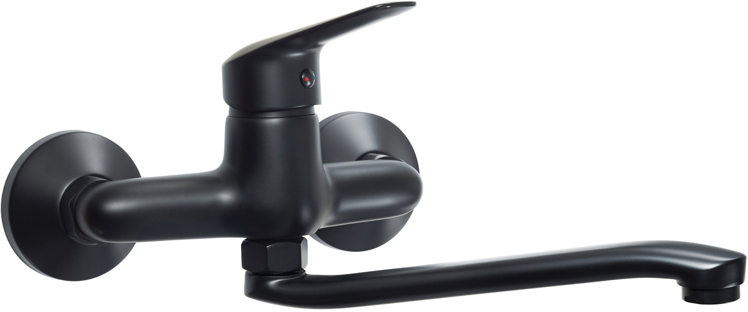 Deante Neo Boro rubinetto da cucina a parete nero BMO_N80M