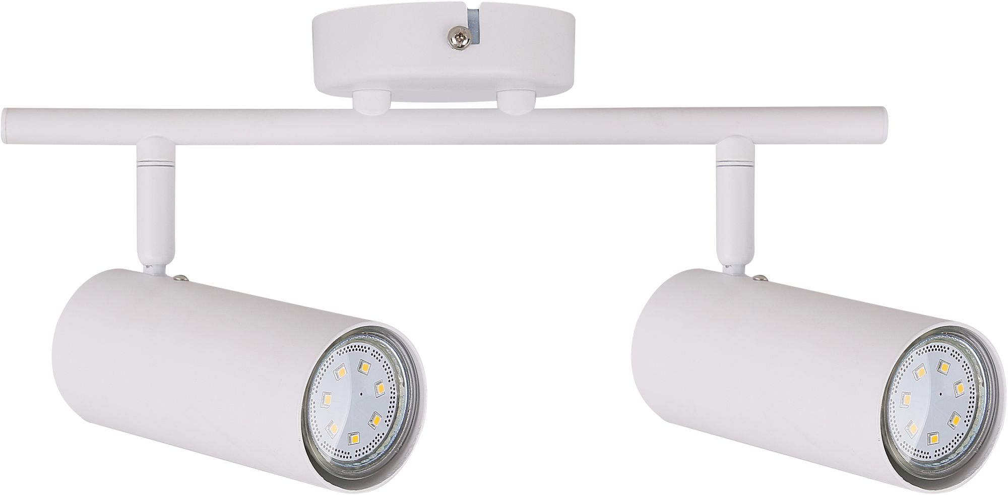 Candellux Colly lampada da soffitto 2x15 W bianco 92-01610