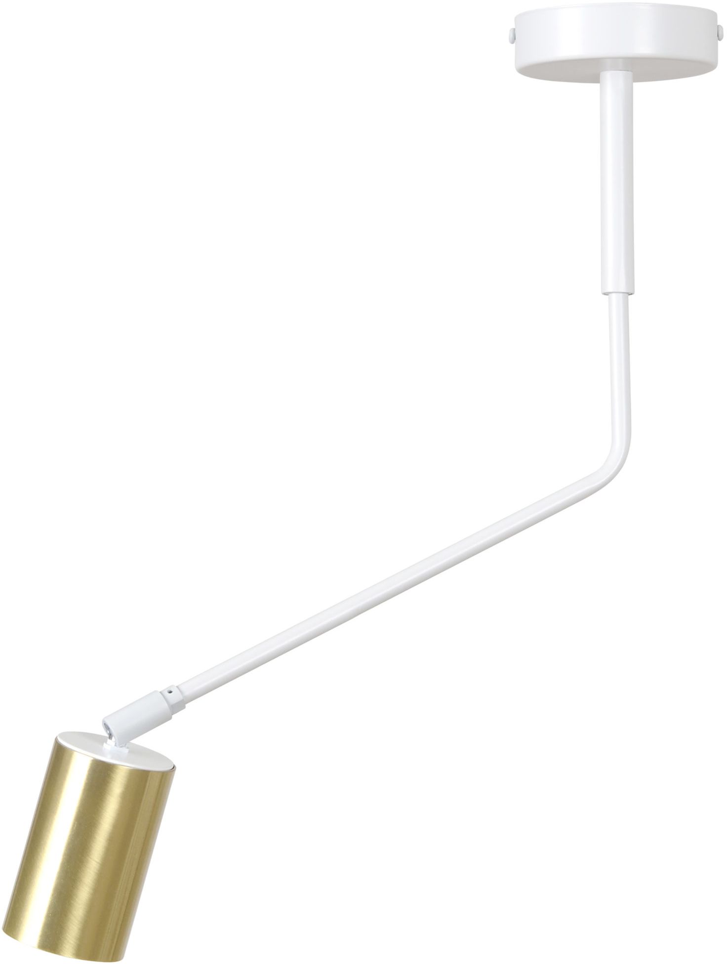 Emibig Verno lampada da soffitto 1x8 W bianco-oro 656/1