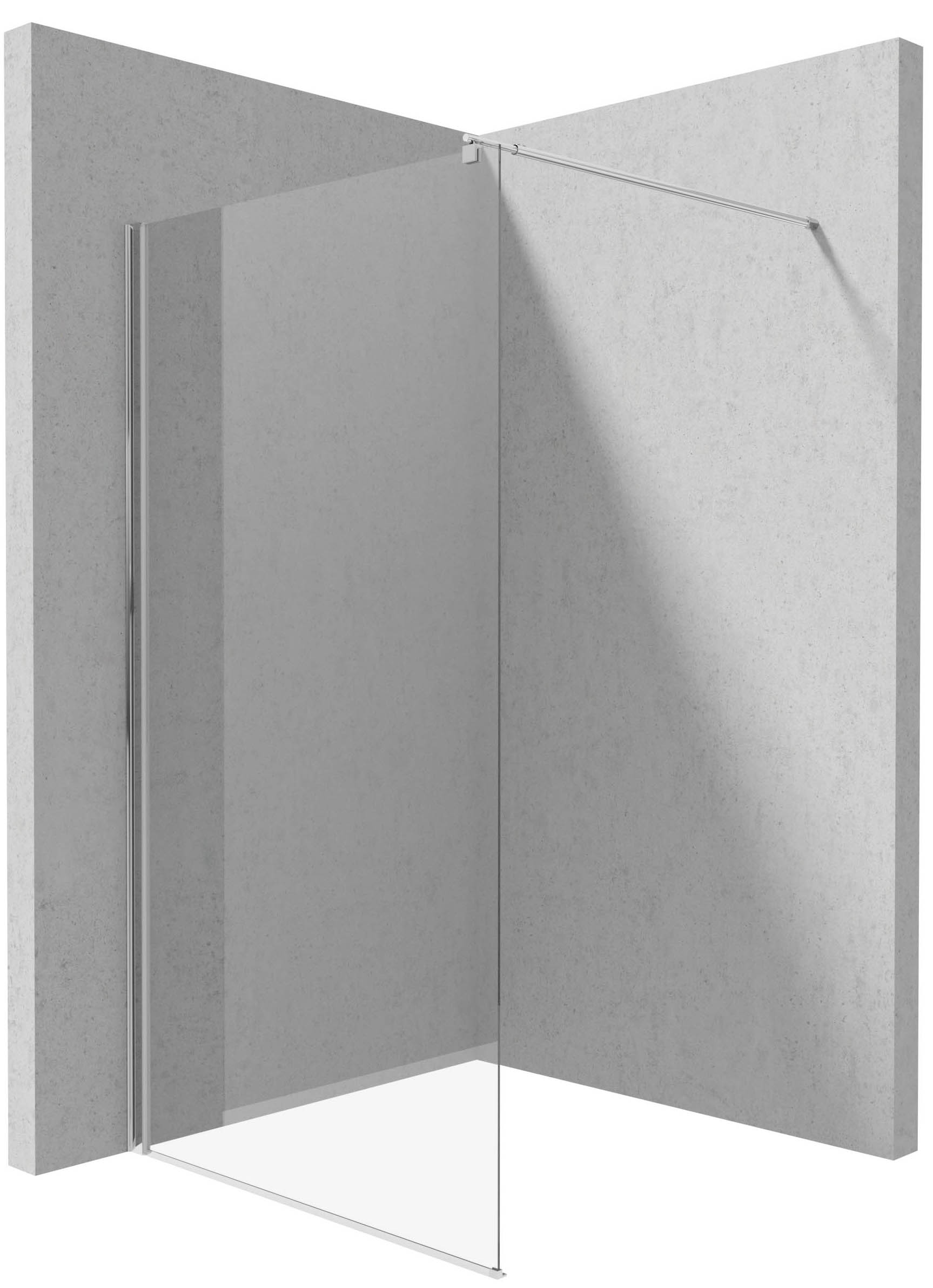 Deante Kerria Plus parete doccia walk-in 110 cm cromo lucida/vetro trasparente KTS_031P