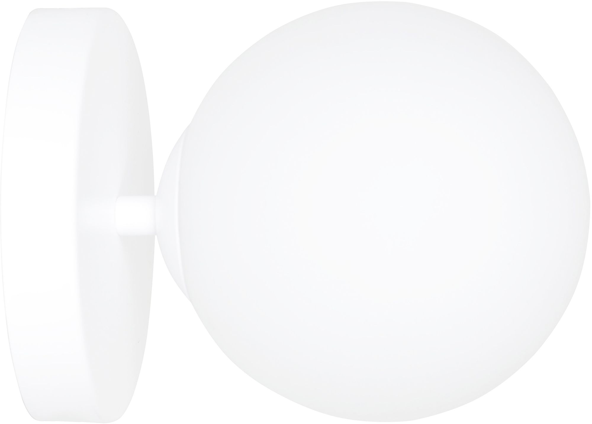 Emibig Bior lampada da parete 1x10 W bianco 1021/K1