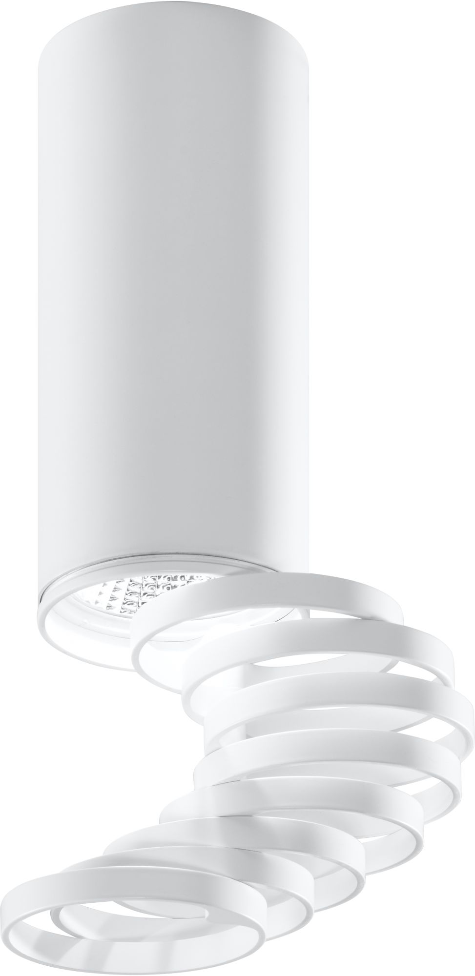 Candellux Tuba lampada da soffitto 1x50 W bianco 2282725