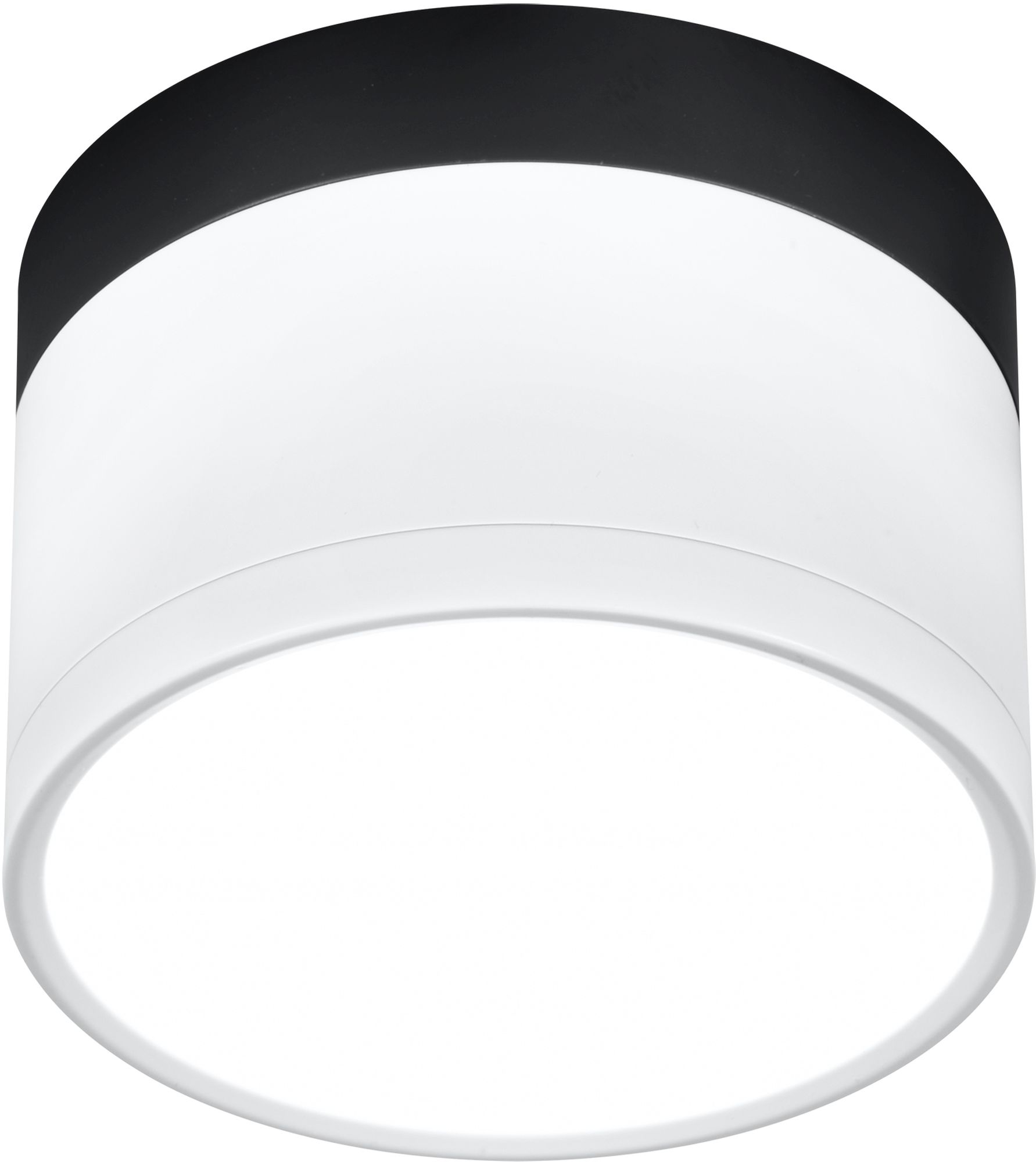 Candellux Tuba lampada da soffitto 1x9 W bianco-nero 2273631