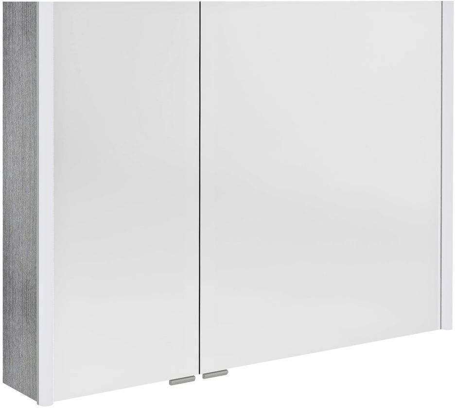Sapho Alix armadietto 96x17.5x70 cm con specchio grigio-rovere AX196-0011