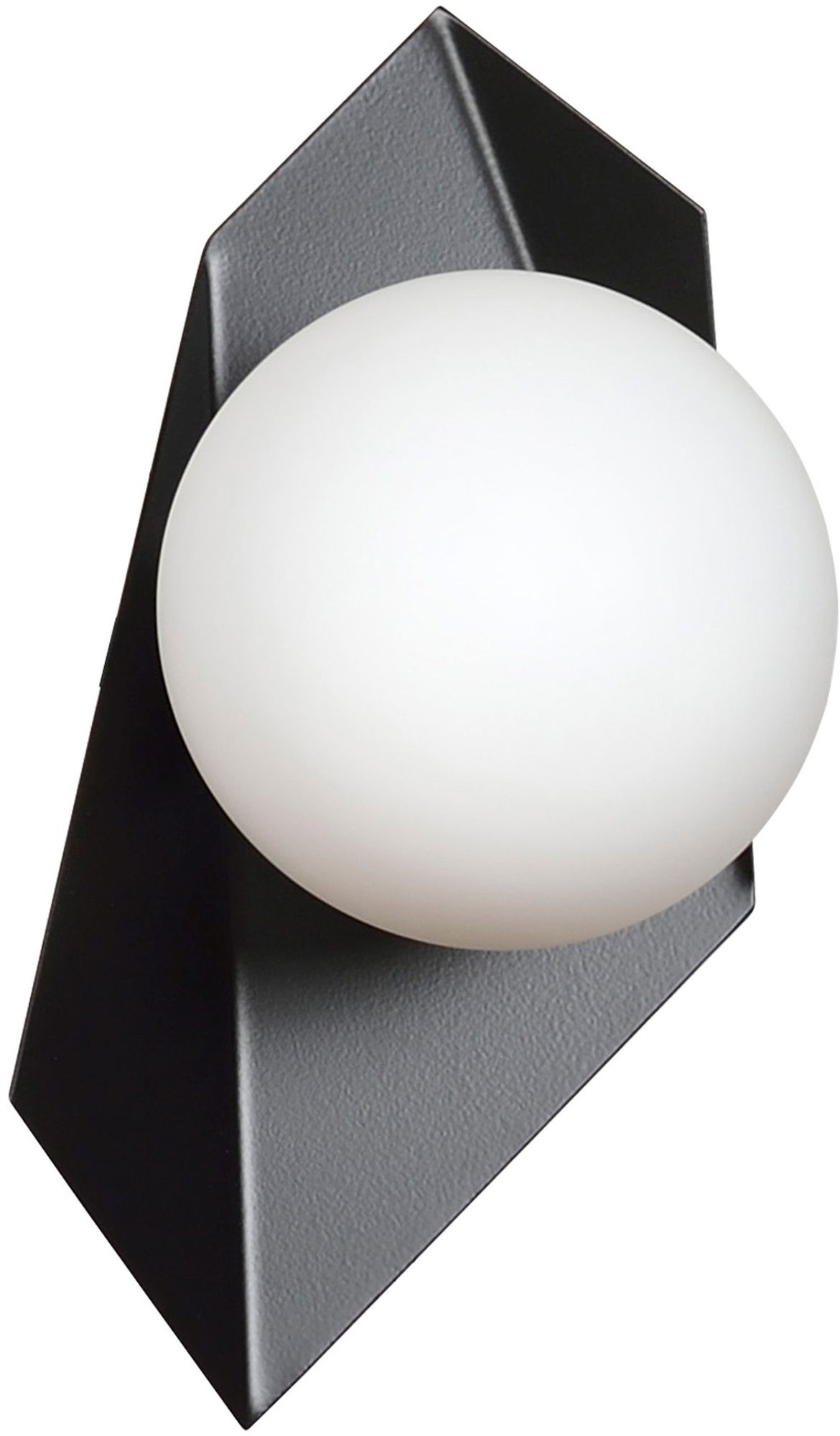 Emibig Drifton lampada da parete 1x10 W nero 636/K1