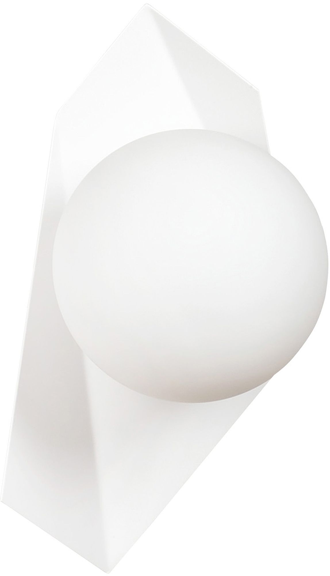 Emibig Drifton lampada da parete 1x10 W bianco 637/K1