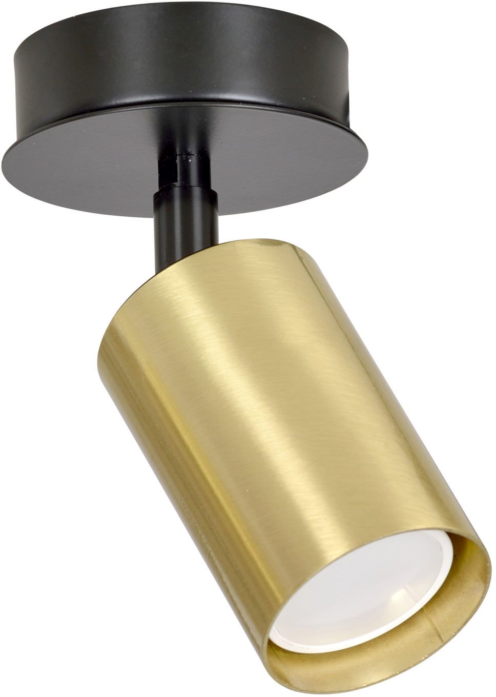 Emibig Zen lampada da soffitto 1x8 W nero-oro 622/1
