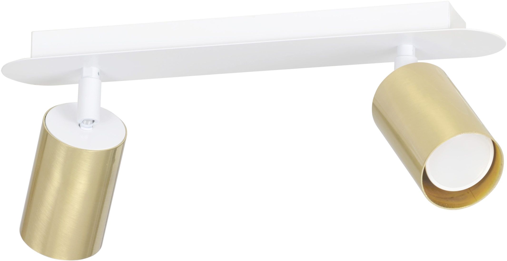Emibig Zen lampada da soffitto 2x8 W bianco-oro 623/2