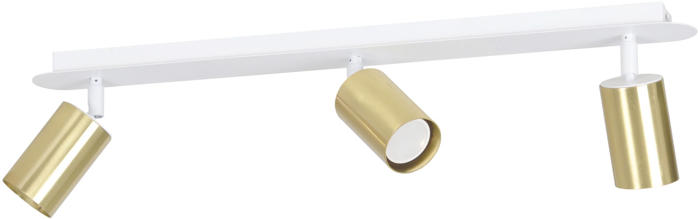 Emibig Zen lampada da soffitto 3x8 W bianco-oro 623/3