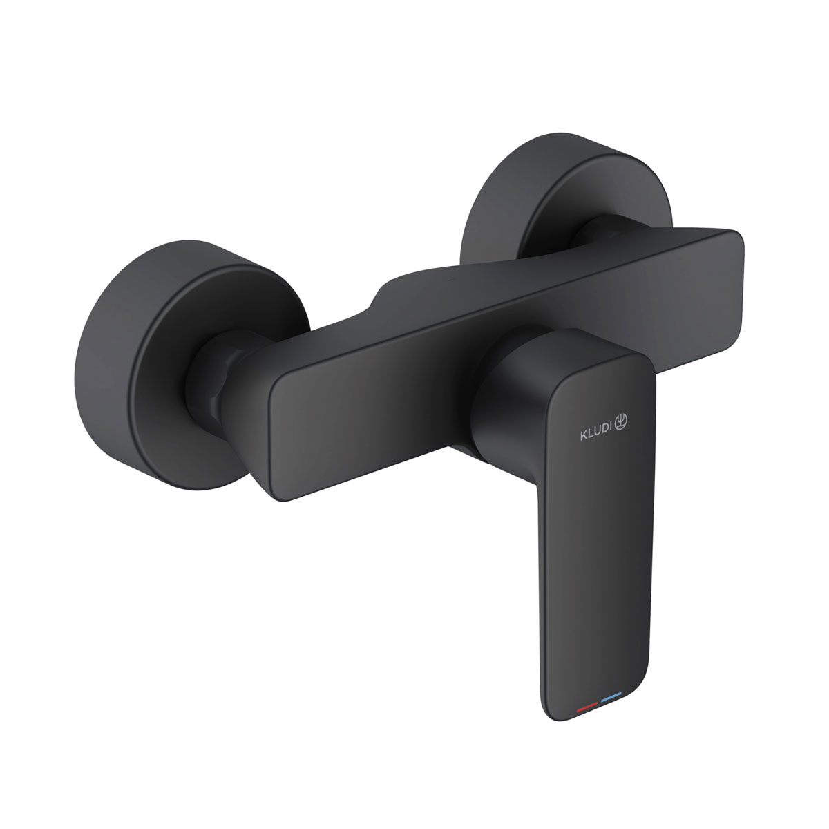 Kludi Pure&Style rubinetto per doccia a parete nero 408413975