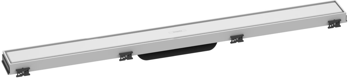 Hansgrohe Raindrain Match element zewnętrzny odpływu 80 cm liniowy biały mat 56038700