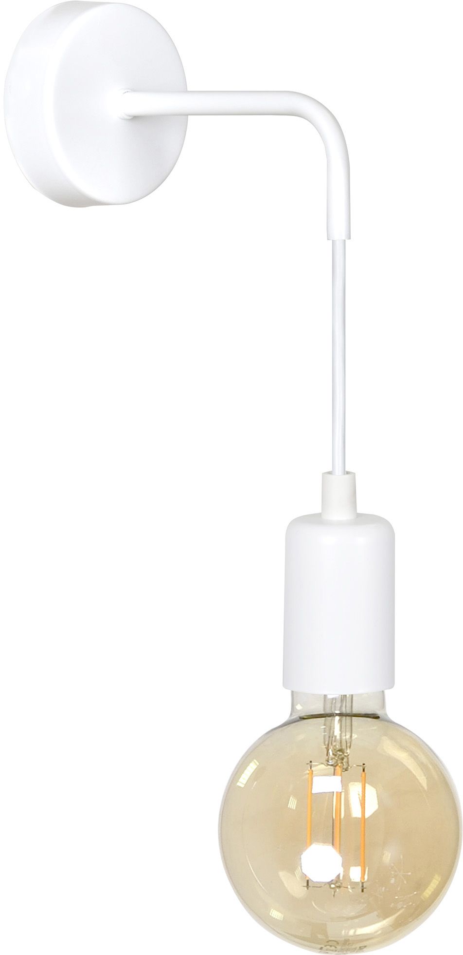 Emibig Multipo lampada da parete 1x15 W bianco 697/K1