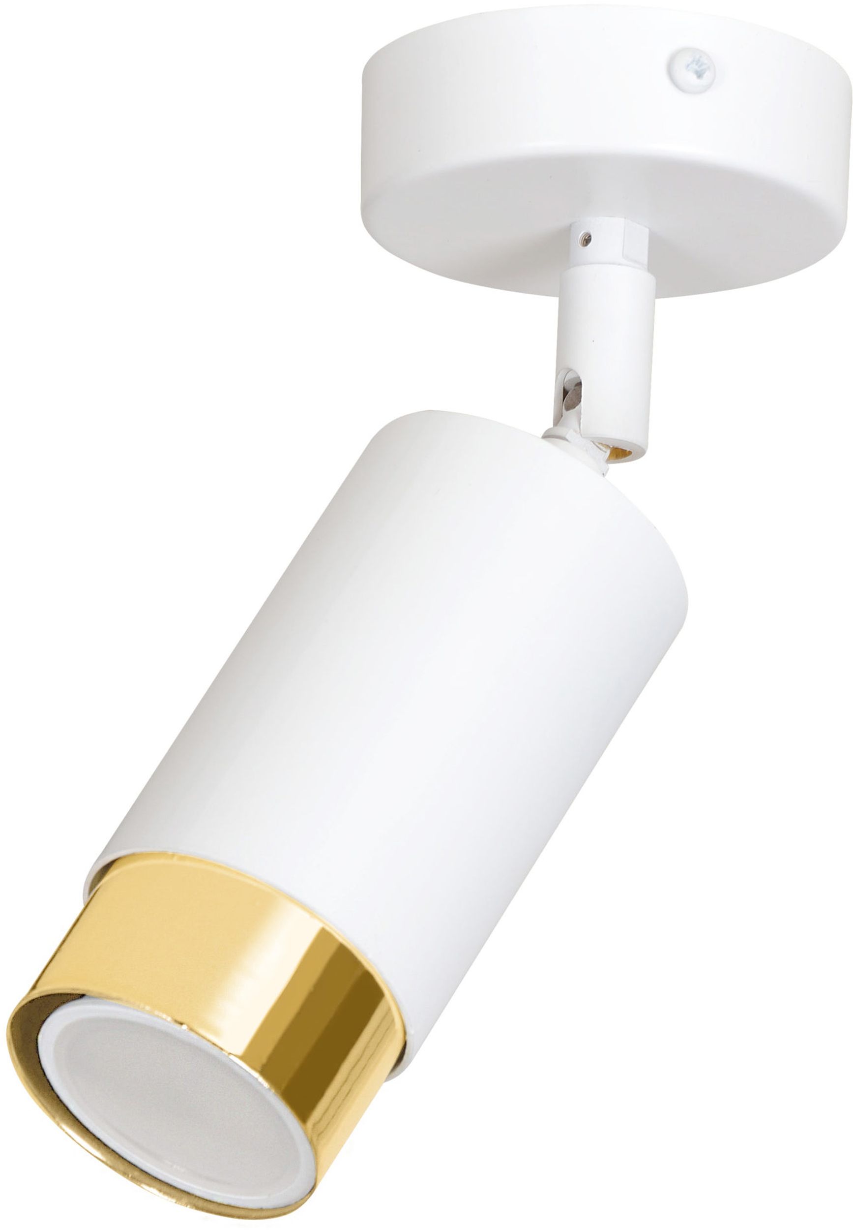 Emibig Hiro lampada da soffitto 1x8 W bianco-oro 963/1