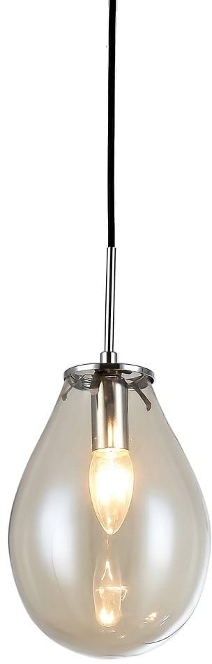 Light Prestige Fondi lampada sospesa 1x40 W nero-trasparente LP-1214/1P