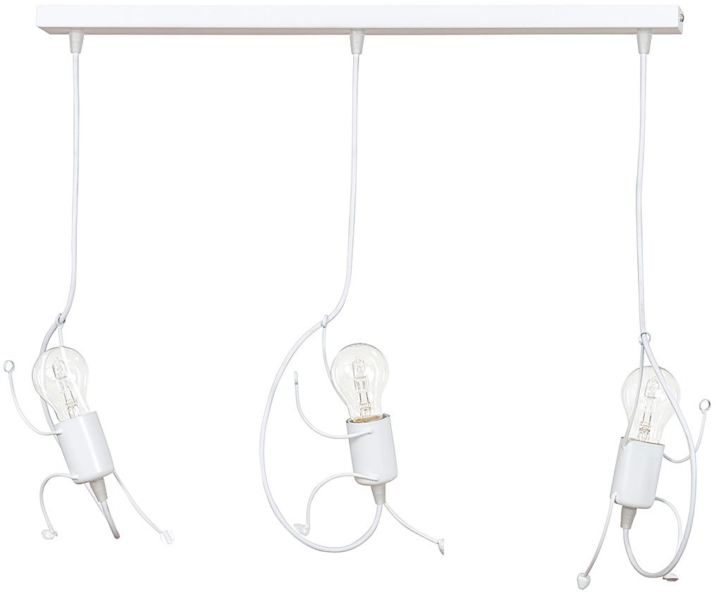 Emibig Bobi lampada sospesa 3x15 W bianco 538/3
