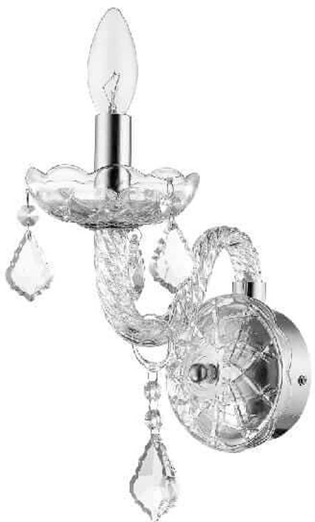 Light Prestige Cristallo lampada da parete 1x60 W trasparente LP-2940/1W