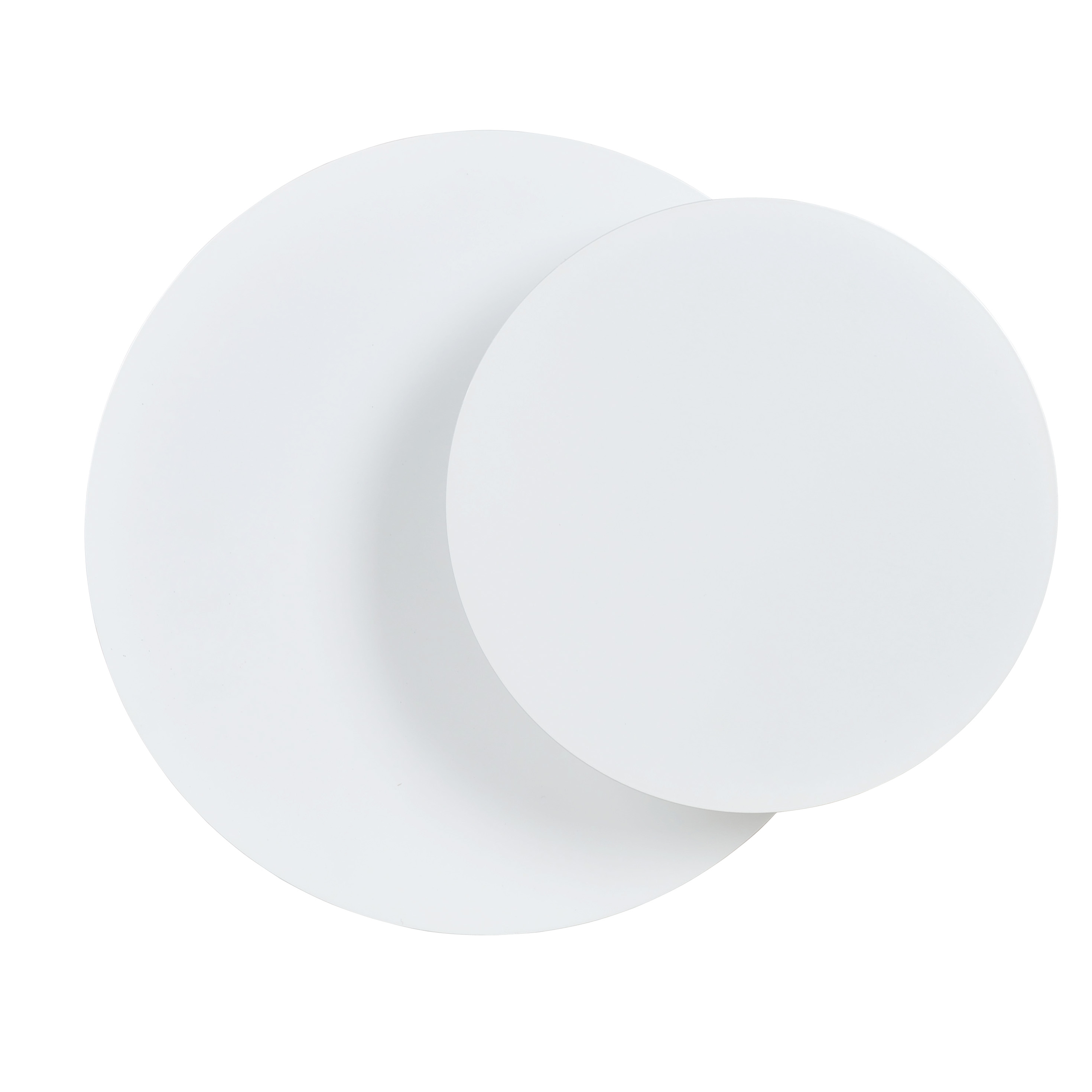Emibig Circle lampada da parete 1x8 W bianco 972/1