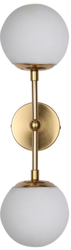 Light Prestige Dorado lampada da parete 2x40 W bianco-oro LP-002/2WL