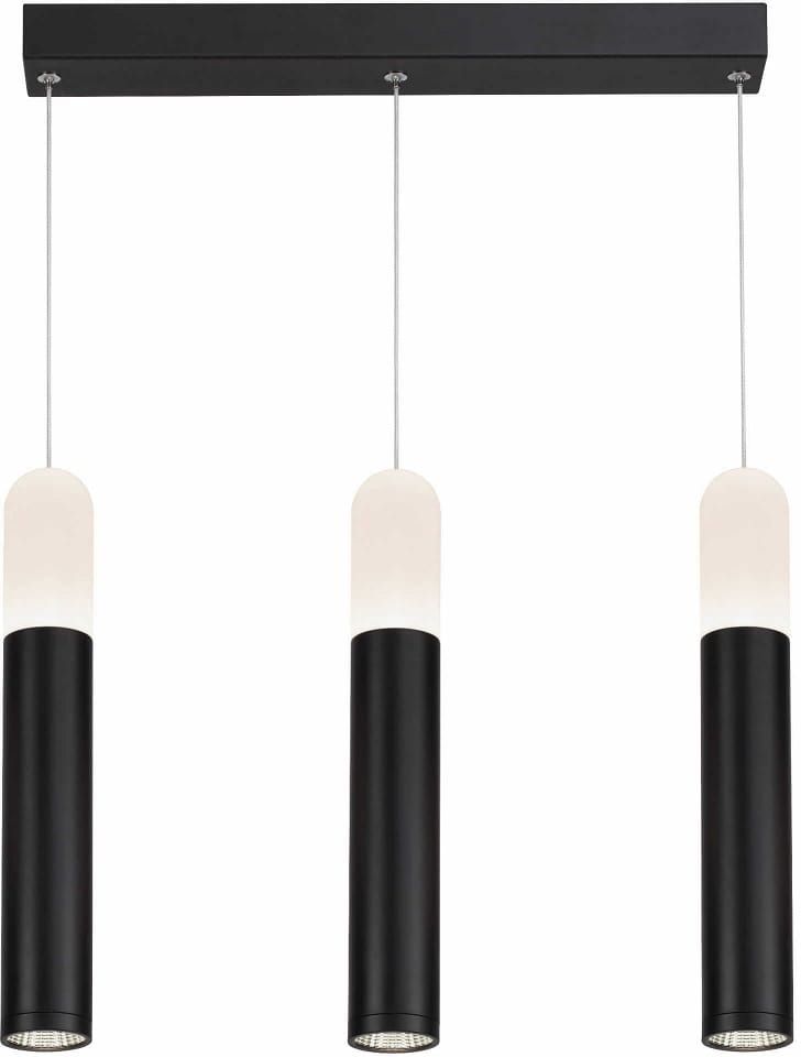 Light Prestige Fano lampada sospesa 3x10 W bianco-nero LP-8012/3P