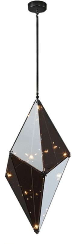 Light Prestige Konstelacja lampada sospesa x8 W nero-fumé LP-055/1PBK