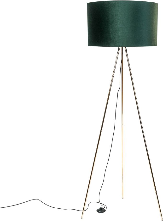 Zuma Line Inga lampada da terra 1x40 W verde H06-GD-GR