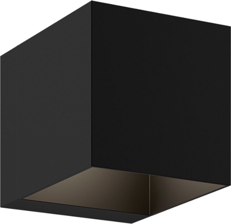 Light Prestige Alaska lampada da parete 1x10 W nero LP-104/1WBK