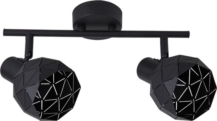 Light Prestige Reus lampada da soffitto 2x40 W nero LP-8069/2WSBK