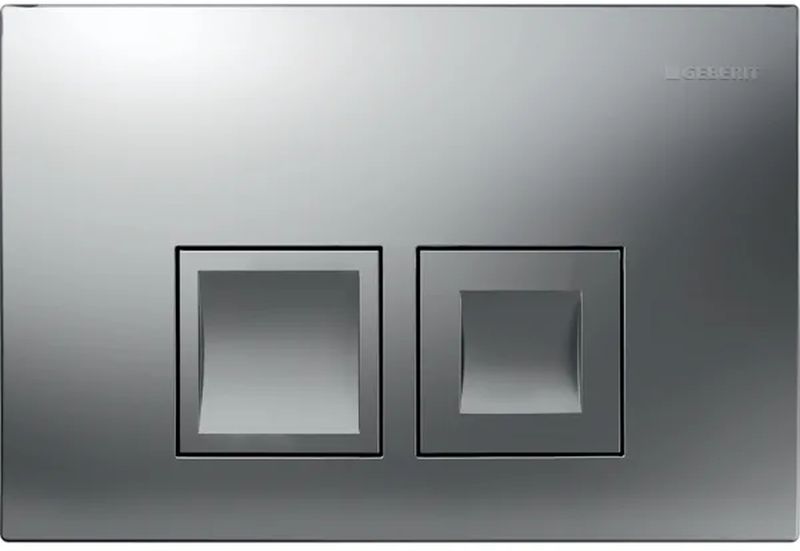 Geberit Delta25 placca di comando per WC cromo opaco 115.135.46.5