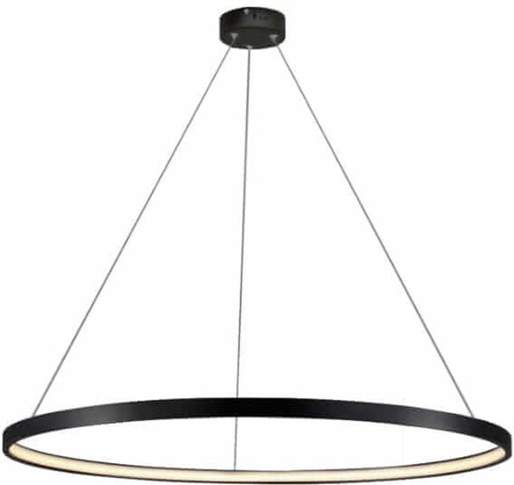 Light Prestige Ring lampada sospesa 1x24 W nero LP-909/1PSBK