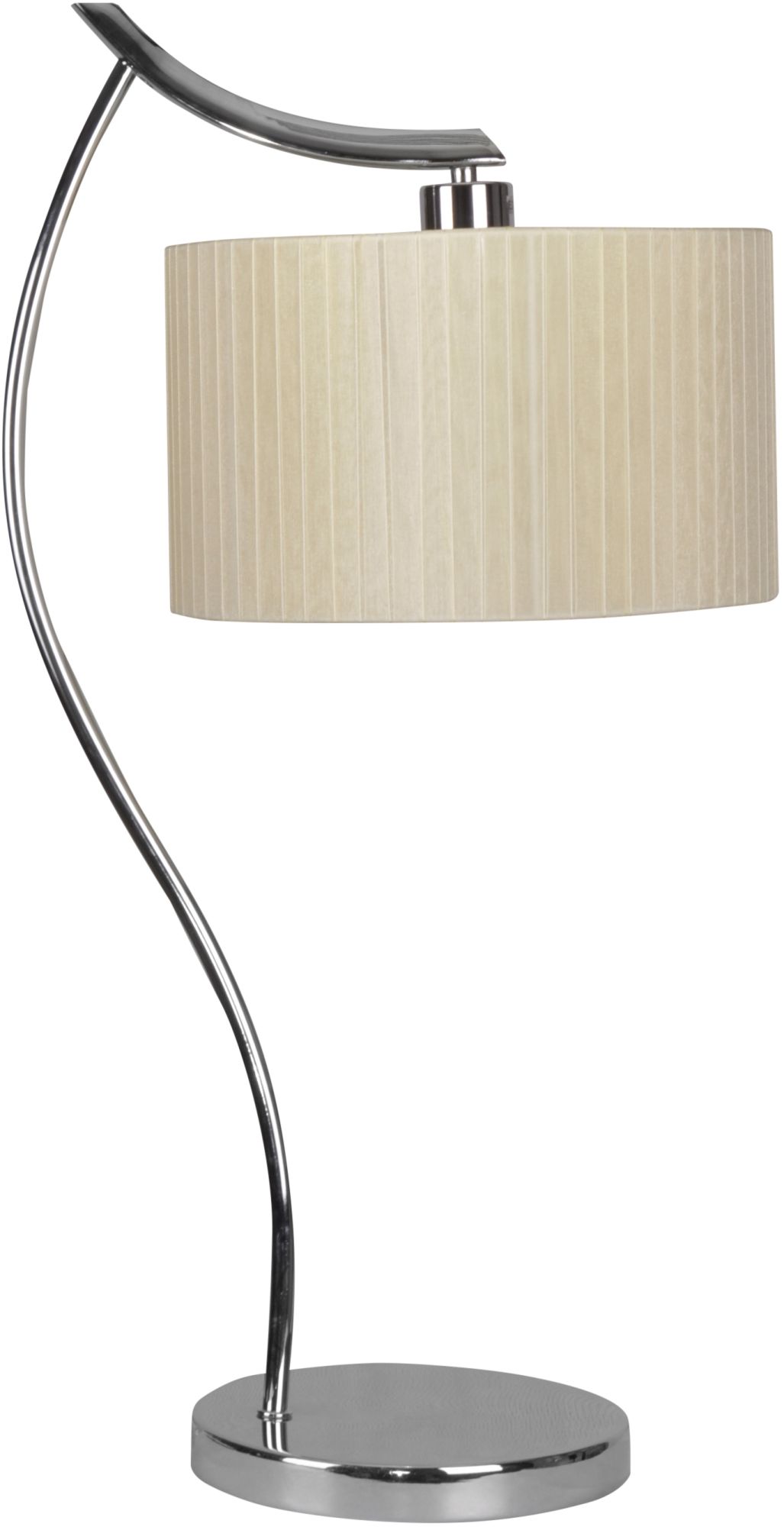 Candellux Draga lampada da tavolo 1x60 W cromo-crema 41-04239