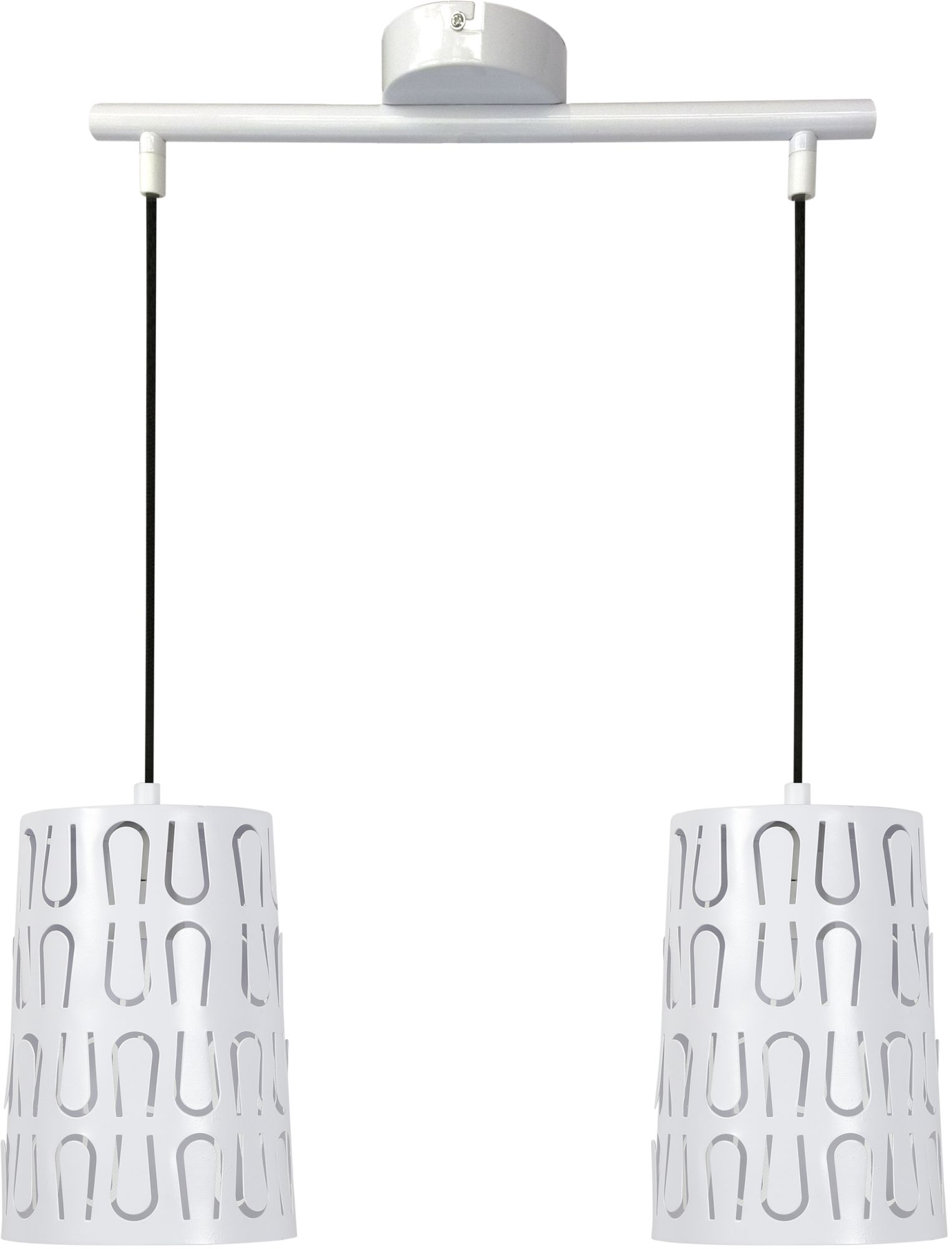 Candellux Vista lampada sospesa 2x60 W bianco 32-64271