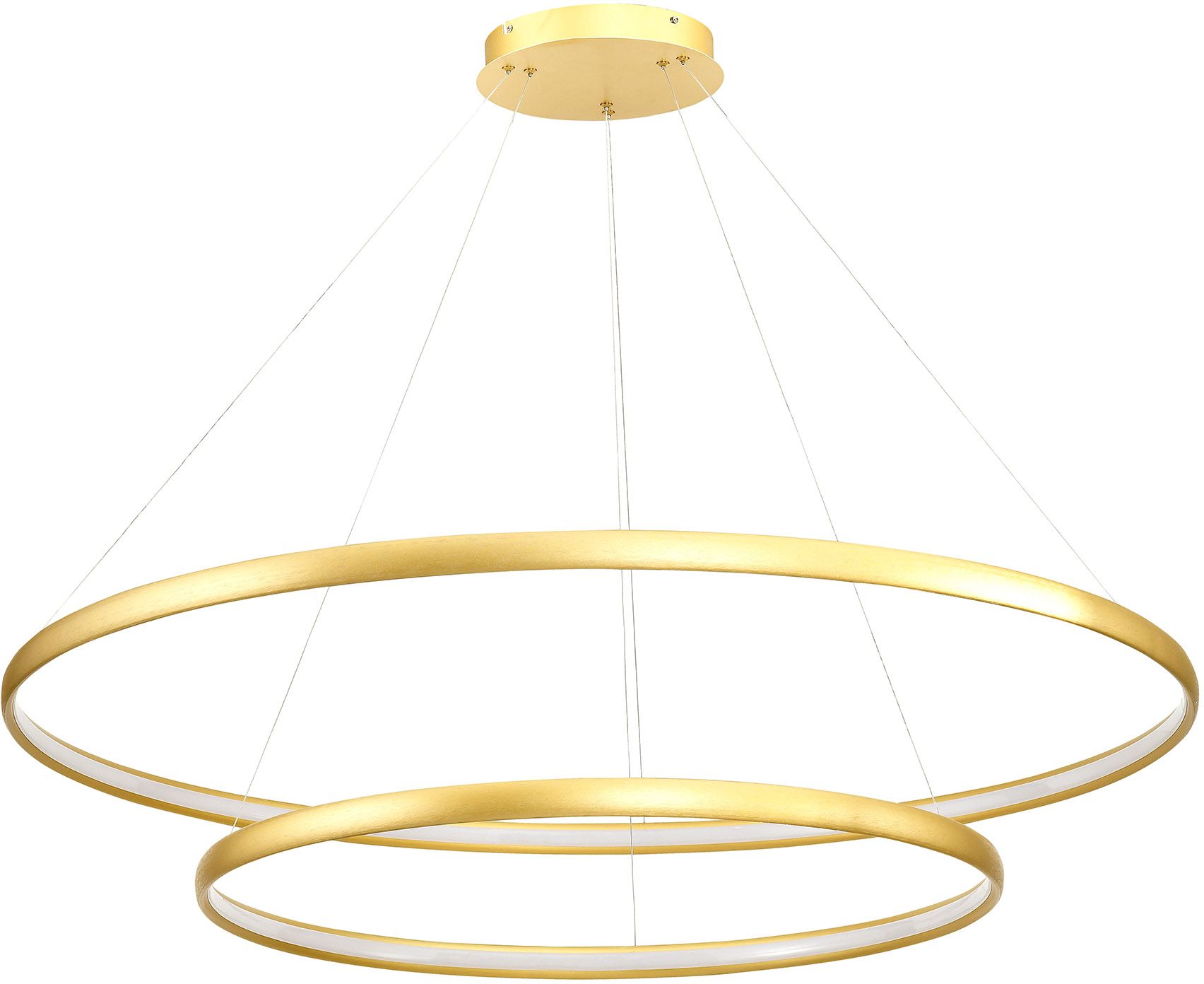 Zuma Line Carlo lampada sospesa 2x65 W oro PL210503-800+1200-GD