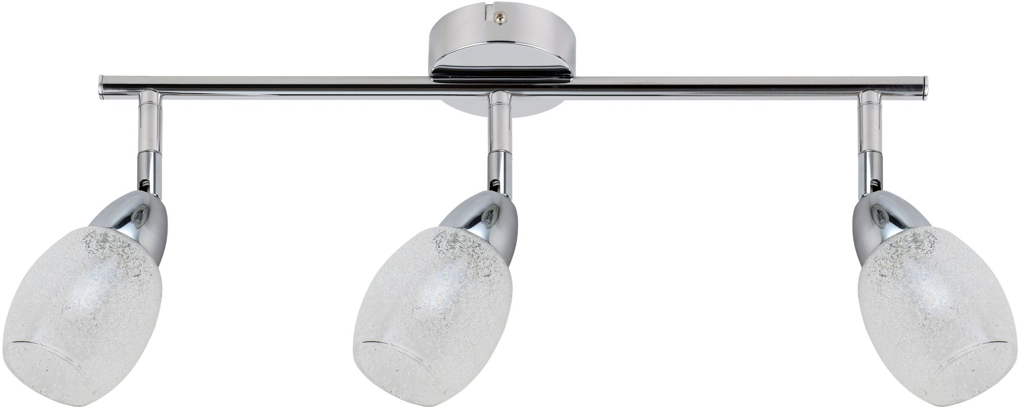 Candellux Rico lampada da soffitto 3x6 W cromo-trasparente 93-67630