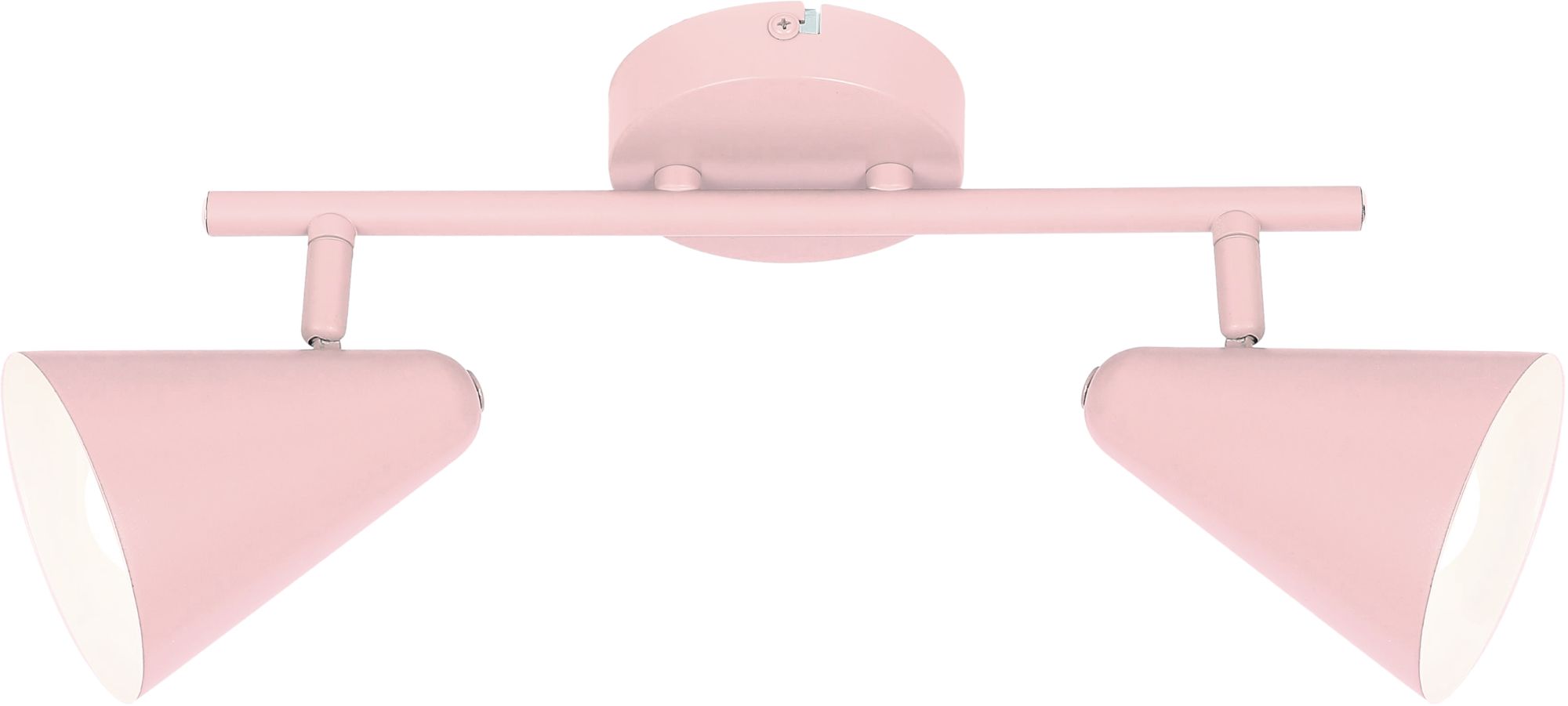 Candellux Amor lampada da soffitto 2x40 W rosa 92-68798