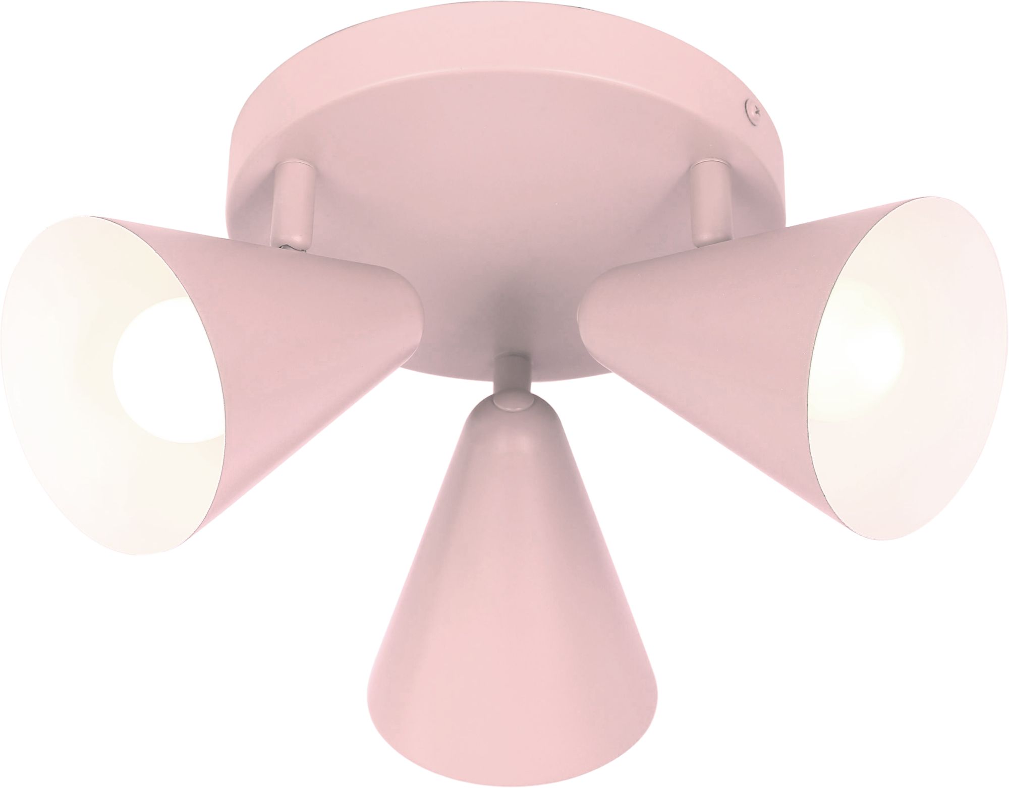 Candellux Amor lampada da soffitto 3x40 W rosa 98-68811