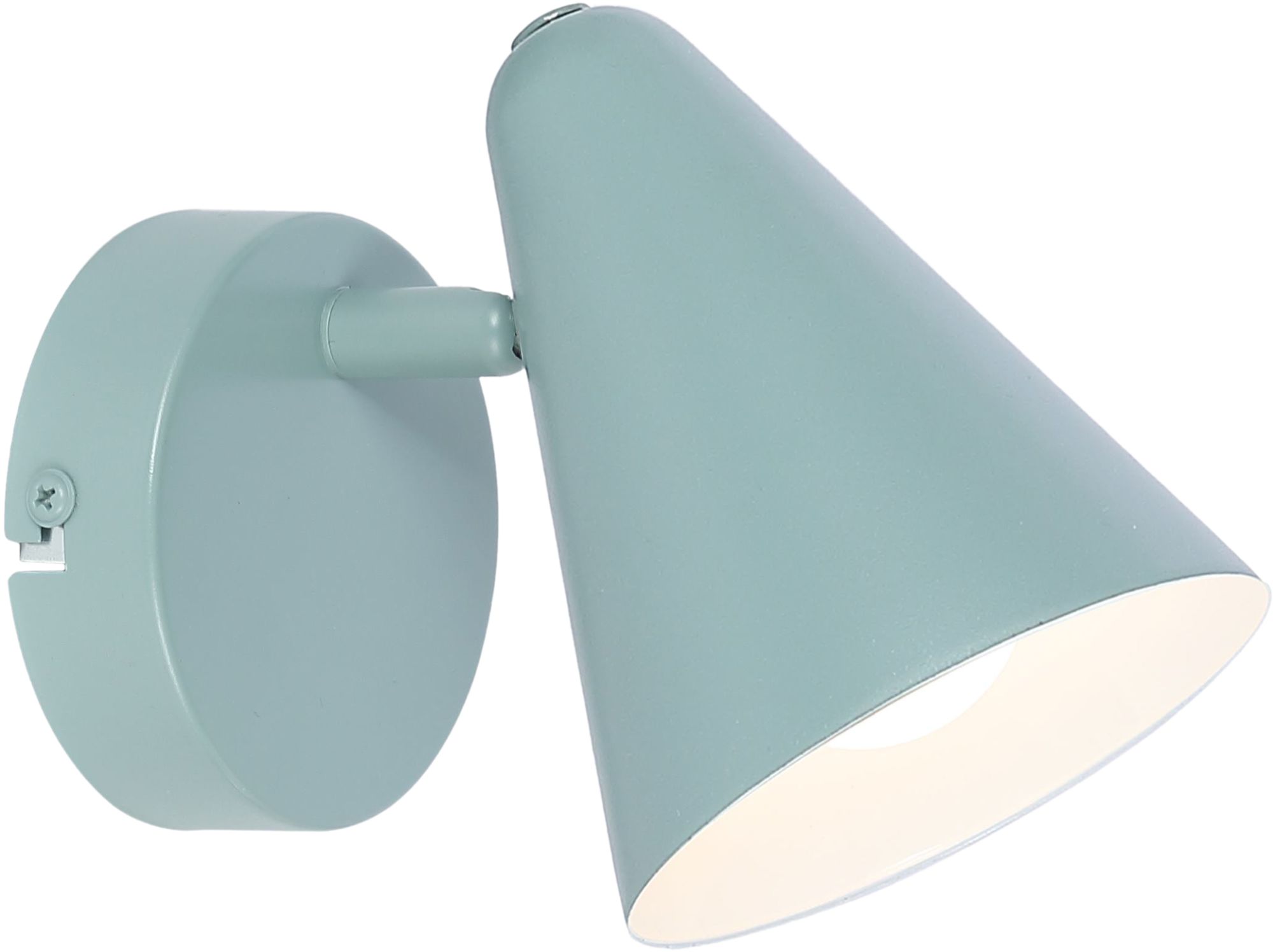 Candellux Amor lampada da parete 1x40 W grigio 91-63342