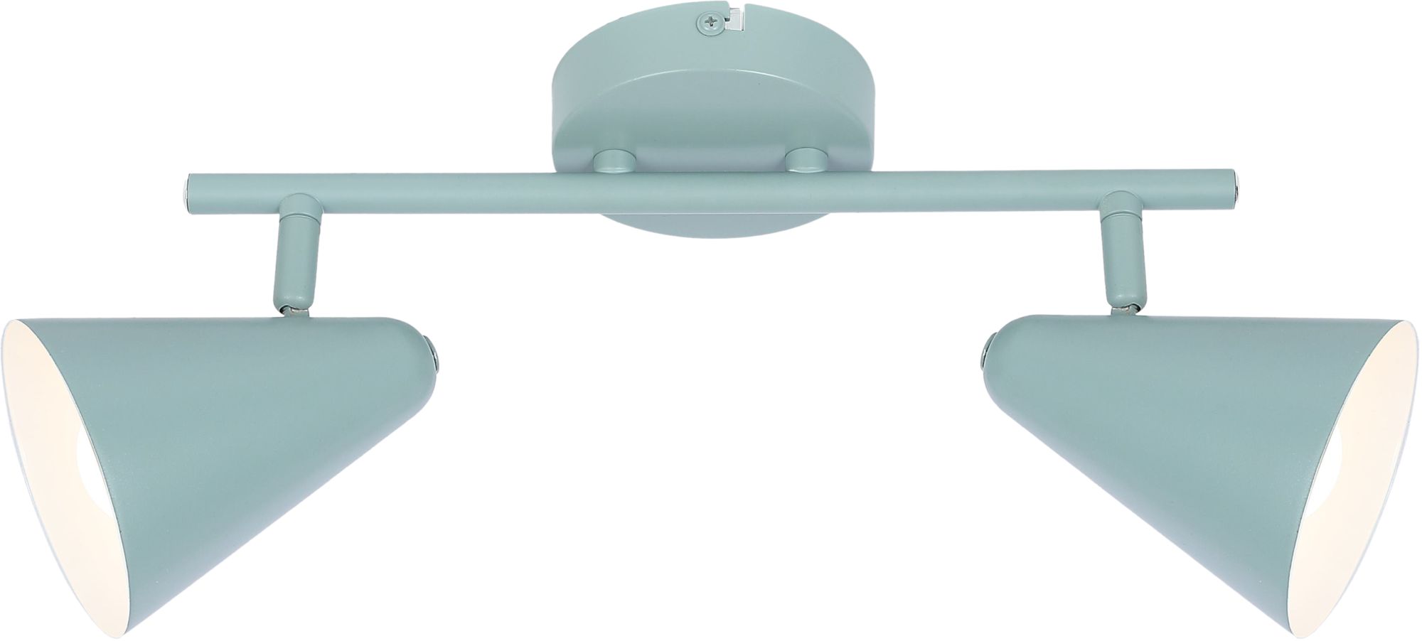 Candellux Amor lampada da soffitto 2x40 W grigio 92-63335