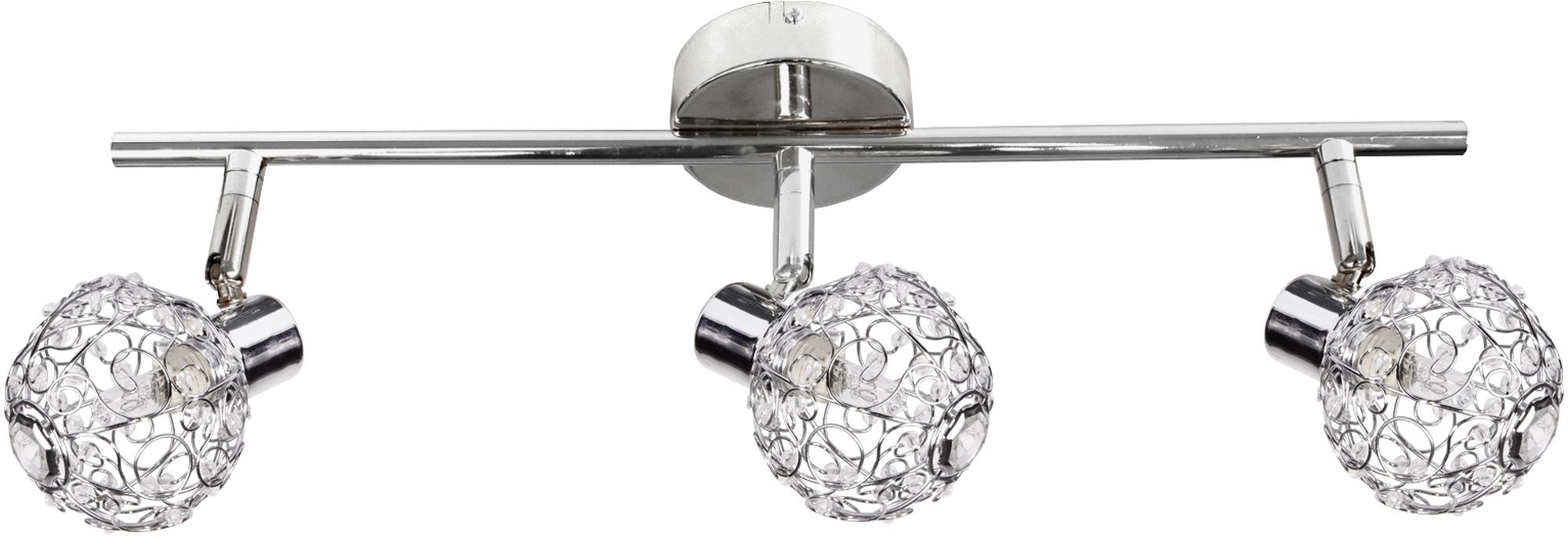 Candellux Collar lampada da soffitto 3x40 W cromo 93-13668