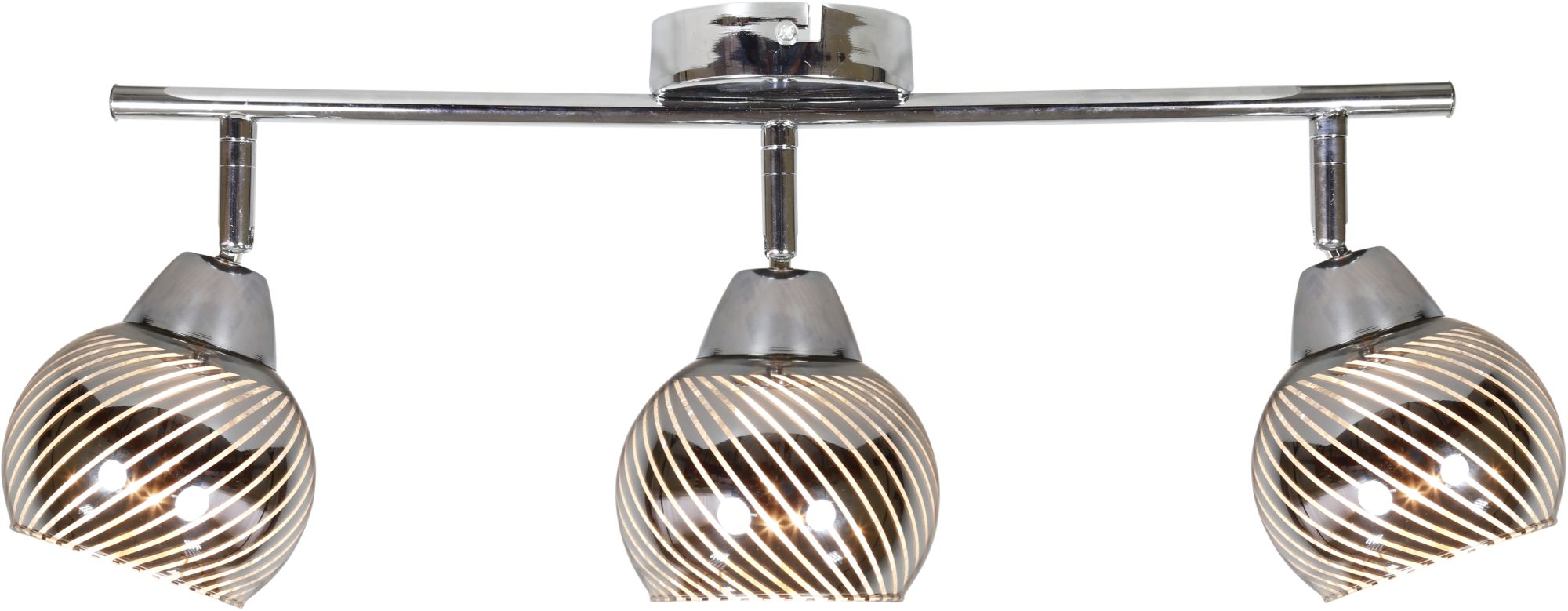 Candellux Fort lampada da soffitto 3x10 W cromo 93-62826