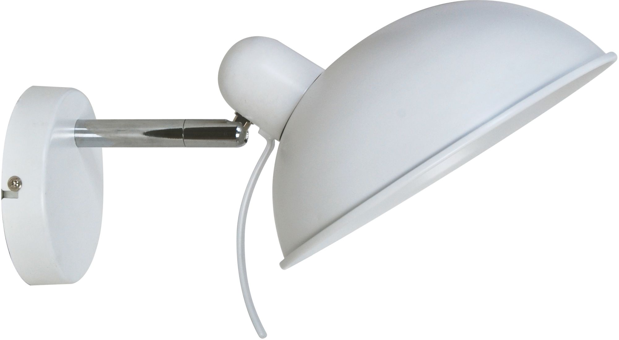 Candellux Durio lampada da parete 1x40 W bianco 21-51448