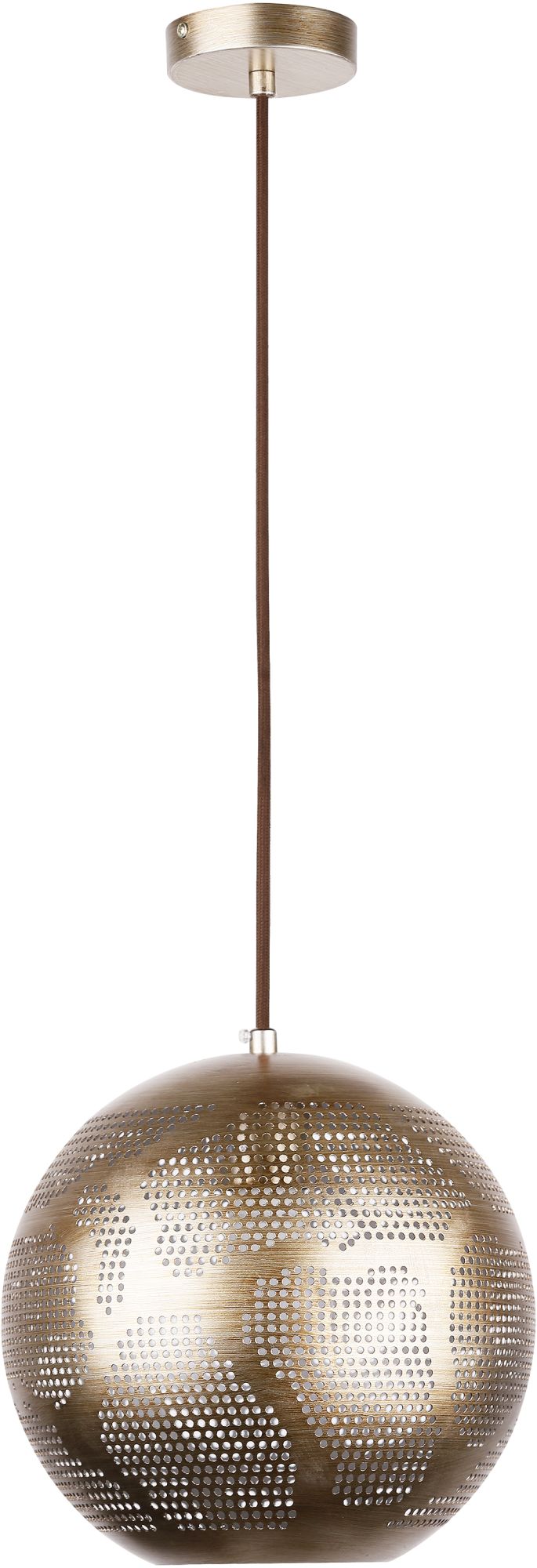 Candellux Sfinks lampada sospesa 1x60 W marrone 31-43276