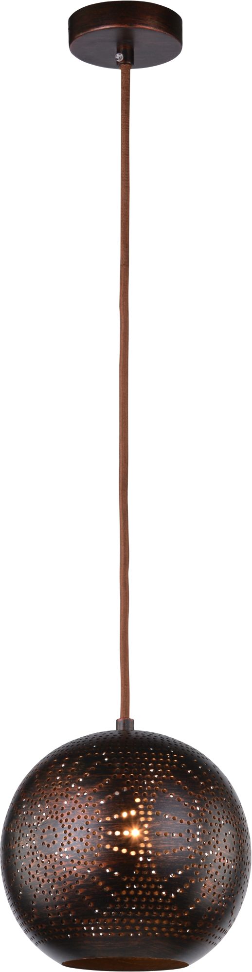 Candellux Sfinks lampada sospesa 1x60 W marrone 31-43283