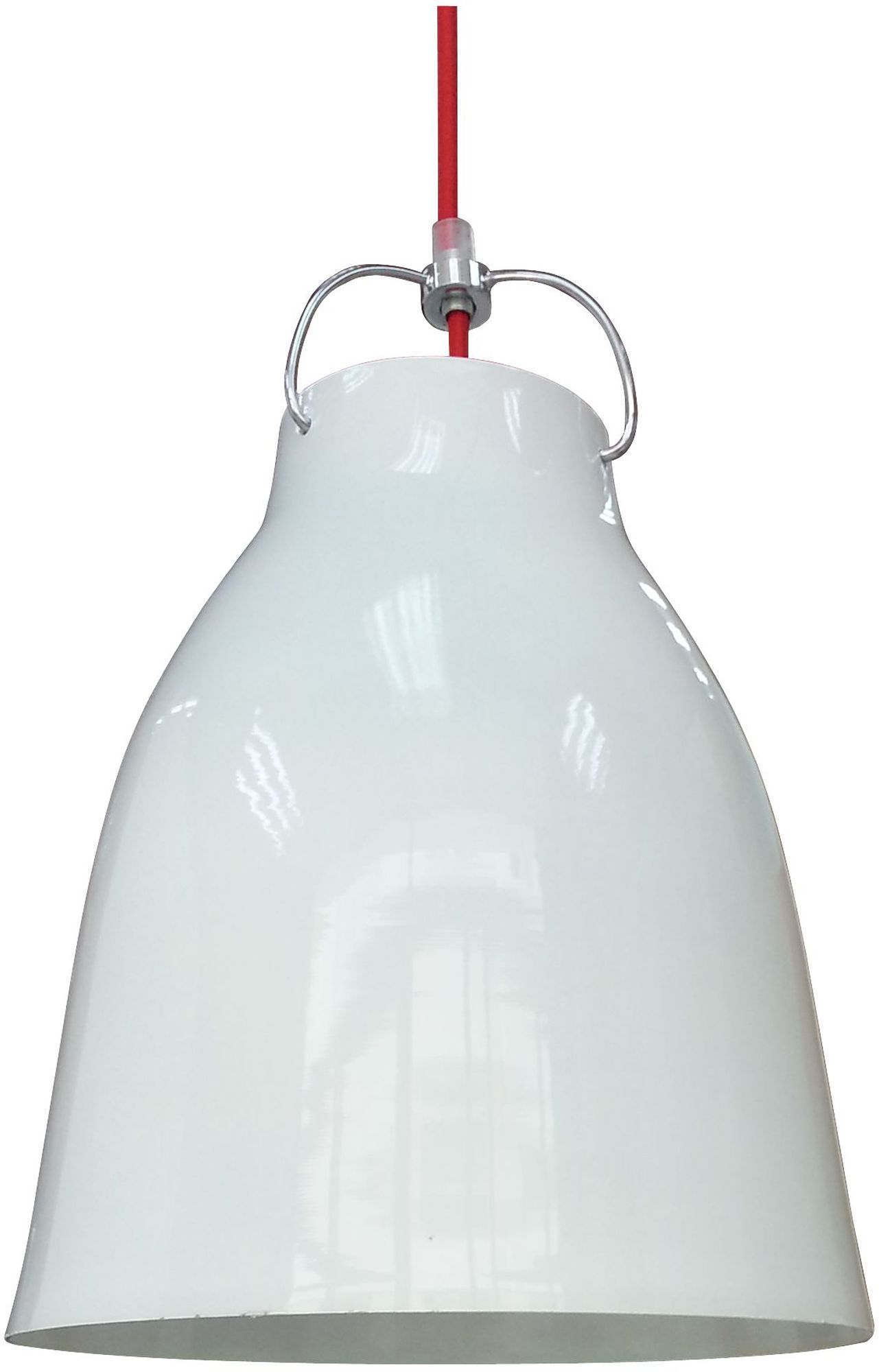 Candellux Pensilvania lampada sospesa 1x60 W bianco 31-20253